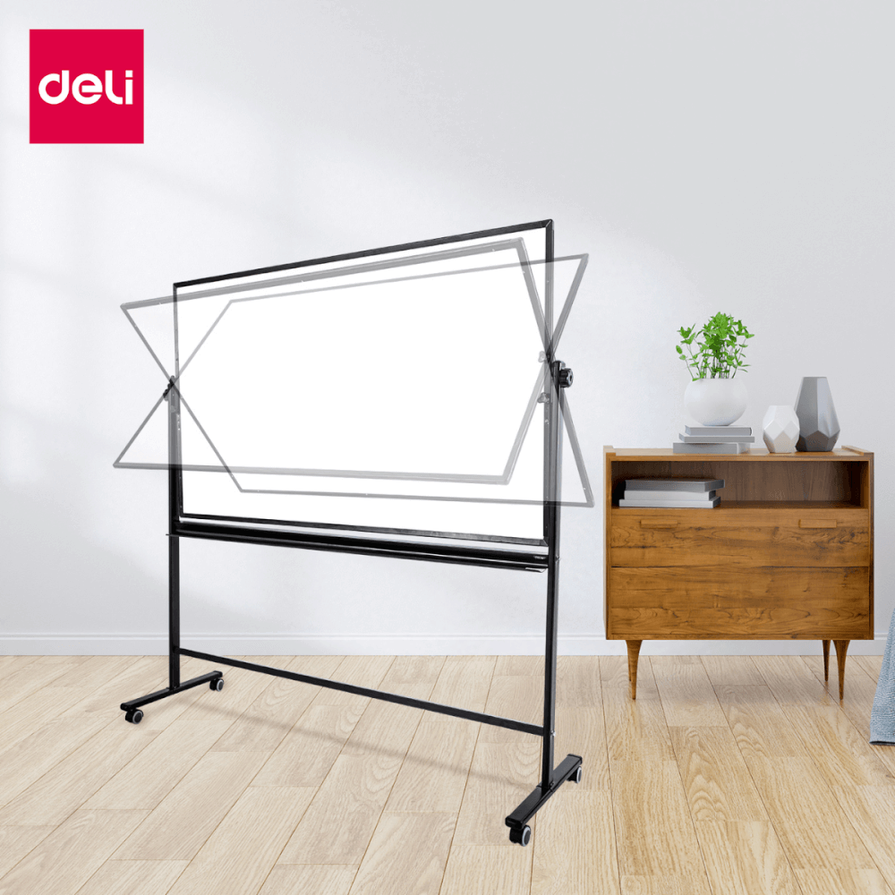 กระดานไวท์บอร์ด DELI E7883-SL-01 ขนาด 90 X 150 CM_4